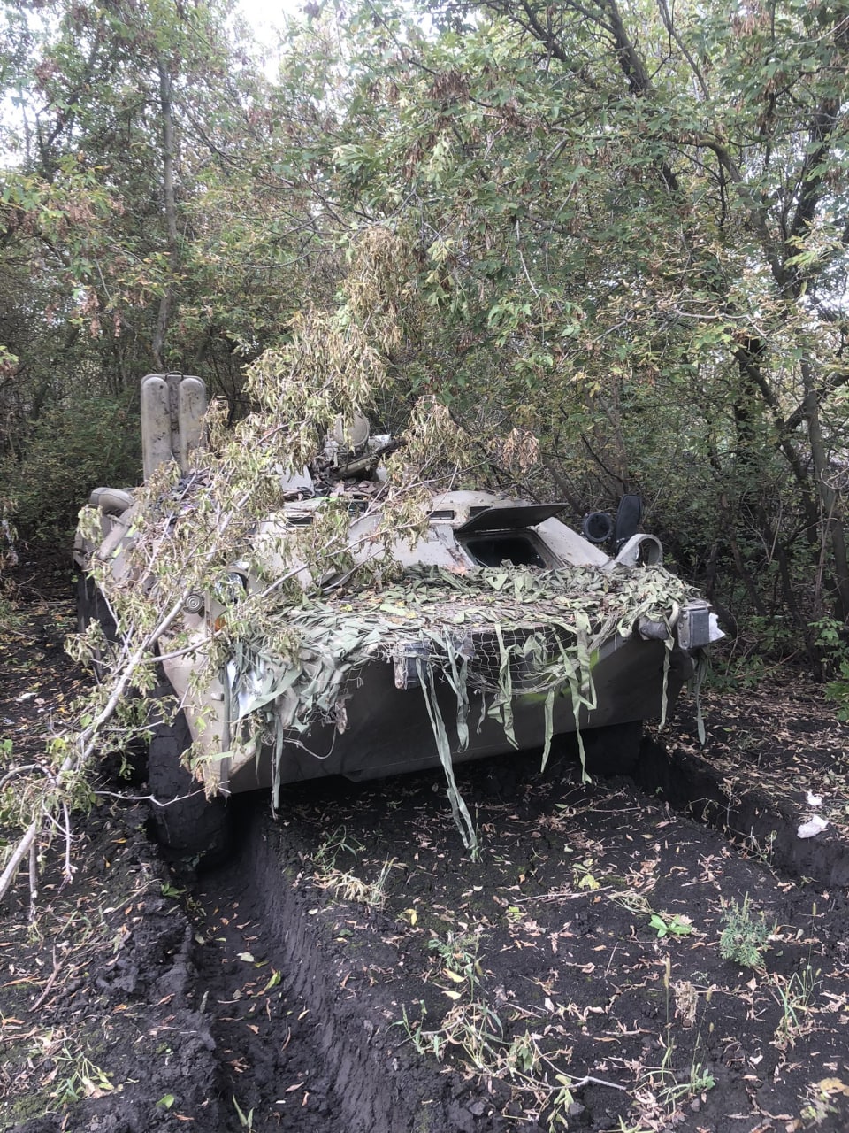 russian military vehicle captured in Ukraine