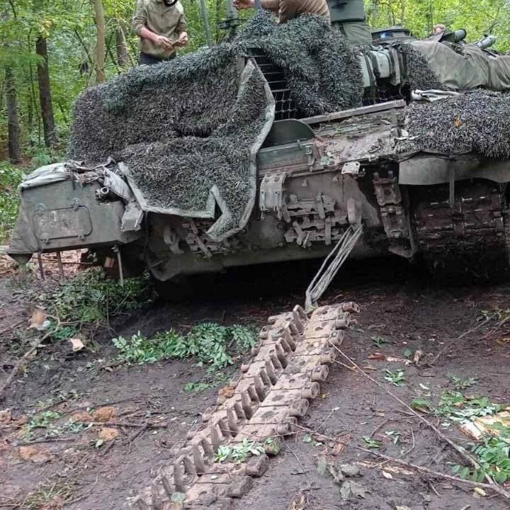T90 tank captured in Ukraine